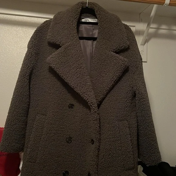 Zara teddy Jacket long - Picture 6 of 6
